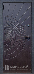 Дверь для частного дома с терморазрывом №8 - фото вид изнутри