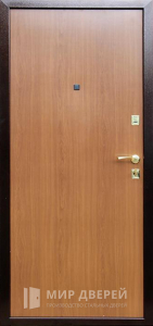 Железная дверь для квартиры с порошком и ламинатом №61 - фото вид изнутри