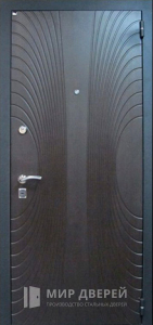 Железная дверь входная под заказ №24 - фото вид снаружи