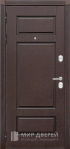 Металлическая дверь с МДФ панелью в отель №38 - фото вид изнутри