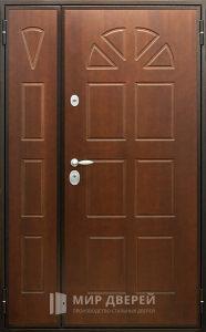 Дверь двупольная металлическая с терморазрывом №22 - фото №1