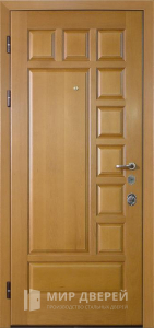 Дверь с порошком и МДФ панелью для дома №7 - фото вид изнутри