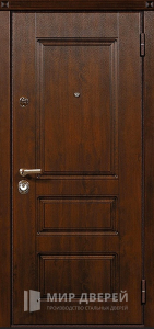 Металлическая дверь с МДФ панелью в офис №40 - фото вид снаружи
