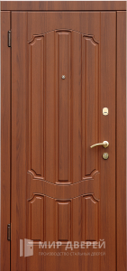 Дверь металлическая входная с МДФ накладкой №501 - фото вид изнутри