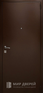 Дверь с порошковым напылением с двух сторон №6 - фото вид снаружи