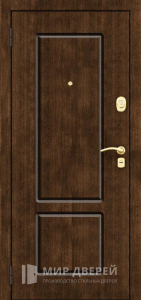 Входная дверь из МДФ с двух сторон №312 - фото вид изнутри