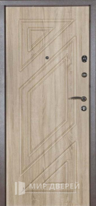 Металлическая дверь в современном стиле в квартиру №1 - фото вид изнутри