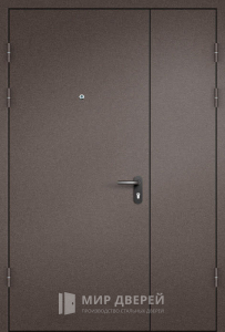 Металлическая дверь подъездная №25 - фото вид изнутри
