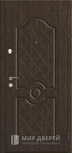 Дверь металлическая с двух сторон входная №329 - фото №1