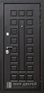 Входная железная дверь МДФ №166 - фото вид снаружи