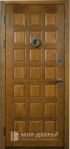 Дверь из МДФ панелей №157 - фото вид изнутри