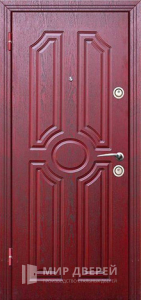 Входная дверь МДФ пленка №383 - фото вид изнутри