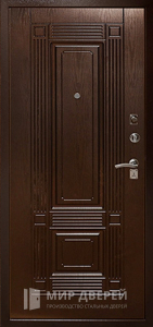 Дверь металлическая входная в квартиру с порошком №8 - фото вид изнутри