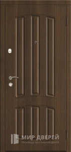 Дверь с шумоизоляцией МДФ №537 - фото вид снаружи