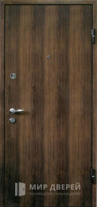 Железная дверь входная с шумоизоляцией №3 - фото вид снаружи
