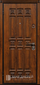 Входная дверь массив дуба №7 - фото вид изнутри