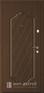 Дверь с шумоизоляцией МДФ №537 - фото вид изнутри