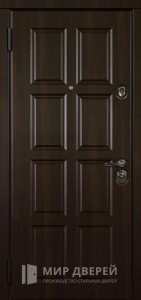 Утепленная дверь №4 - фото вид изнутри