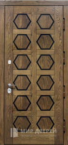 Дверь герметичная утепленная №13 - фото вид снаружи