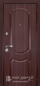 Металлическая дверь с МДФ накладкой в таунхаус №46 - фото №1